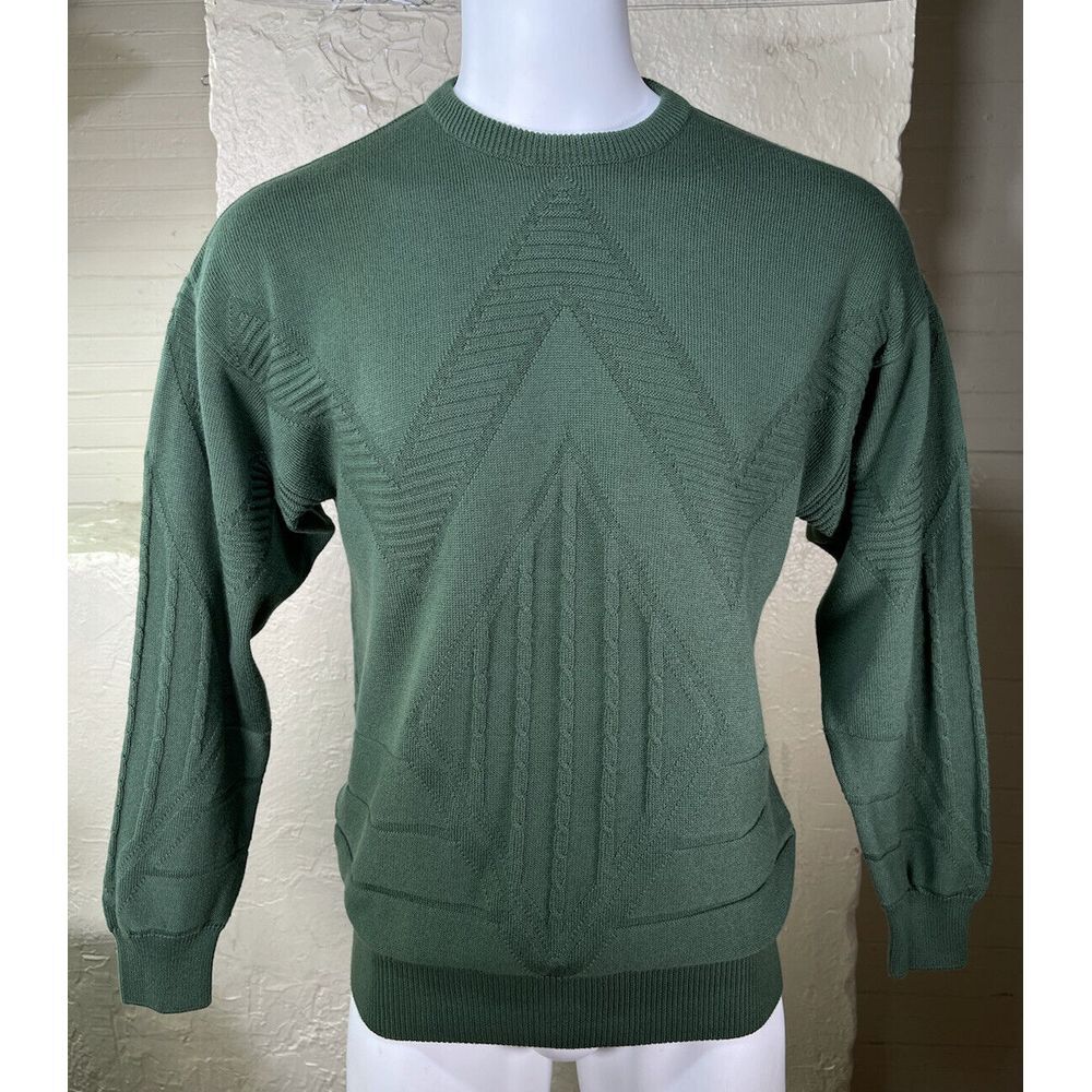 BLAINROE‎ of IRELAND Mens Sweater Sz 40 Medium Crewneck Wool & Cotton